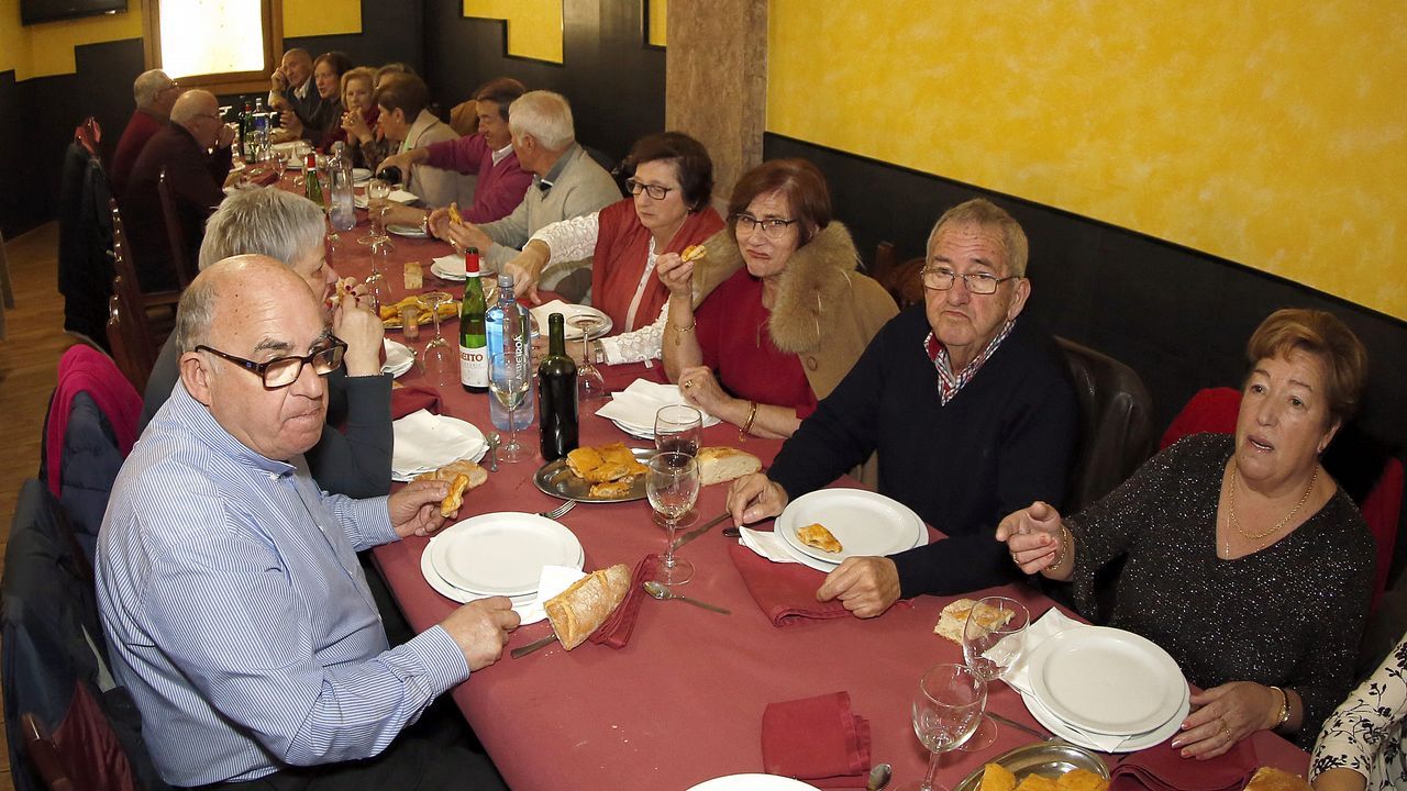 Comida de Reyes para los mayores de Rianxo