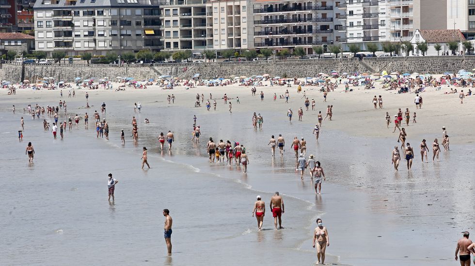 Sanxenxo. Playa de Silgar