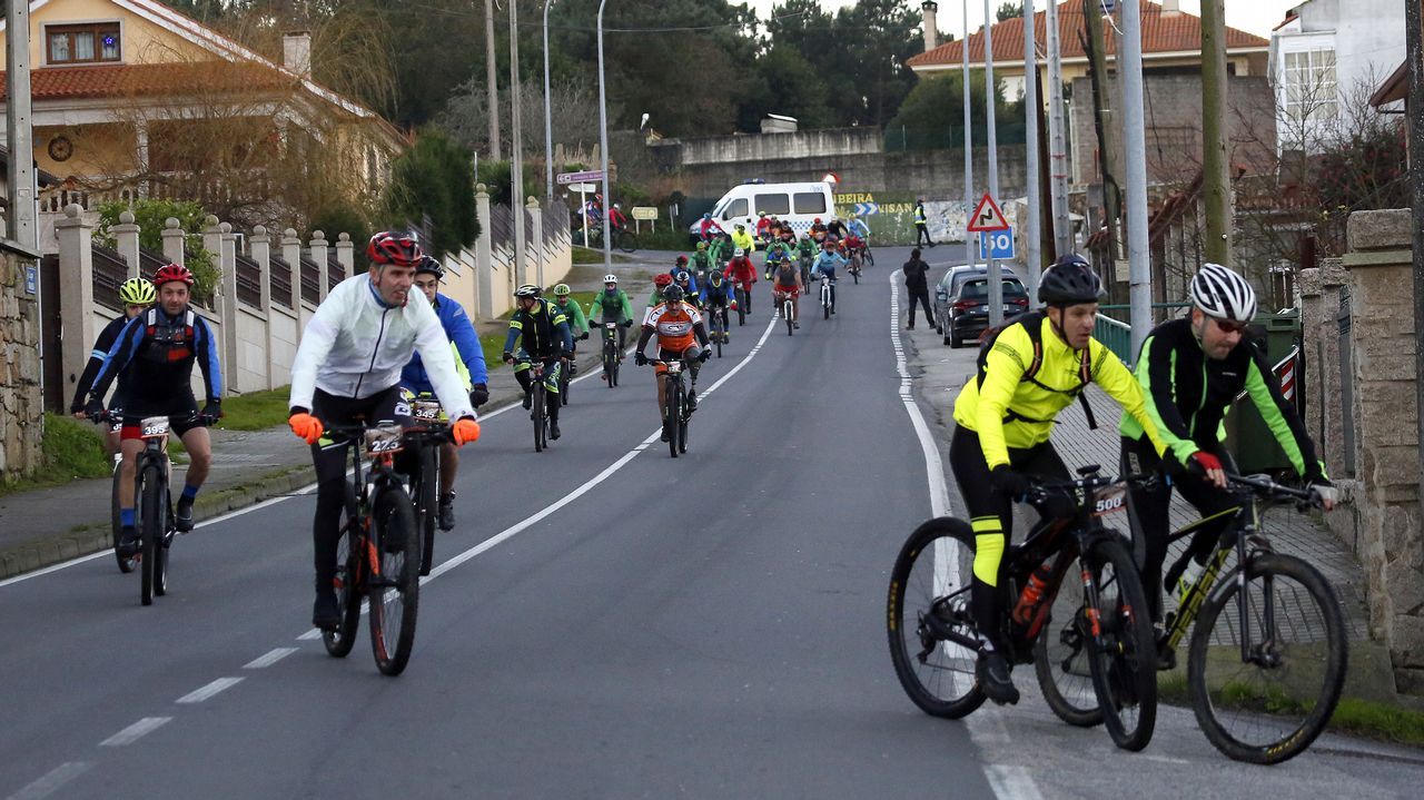 Ruta BTT de Nadal en Ribeira