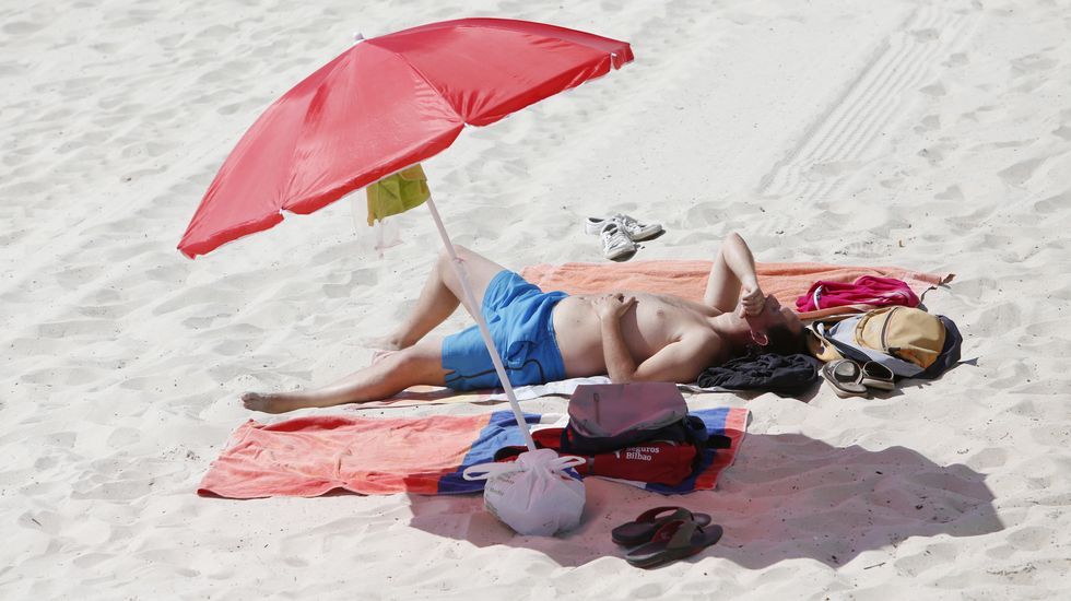 Jornada de playa en Samil
