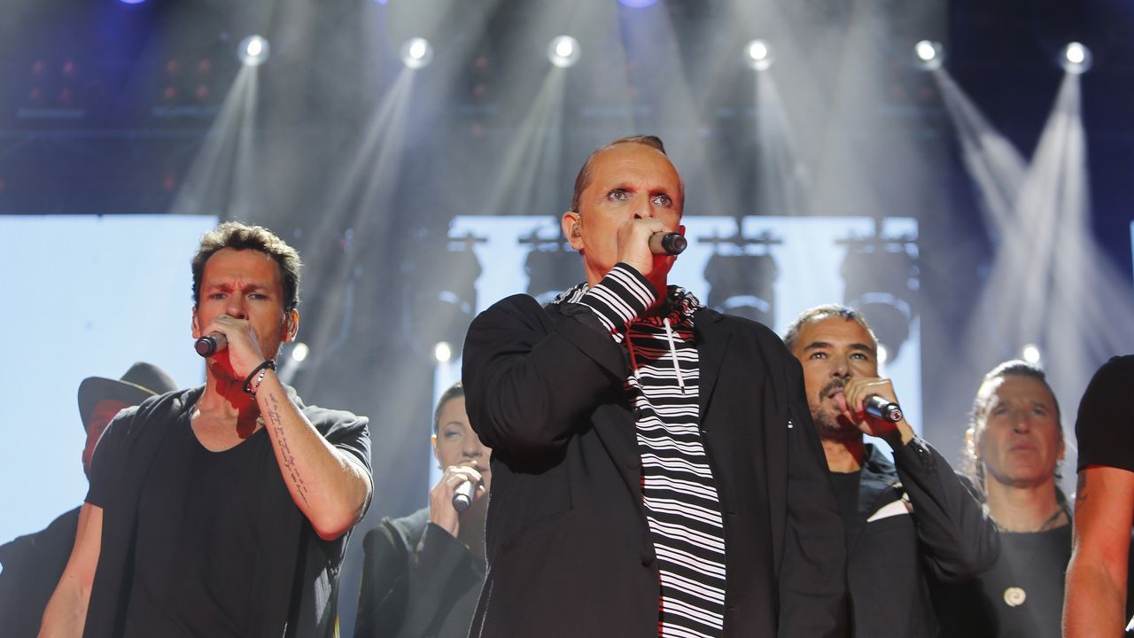 Miguel Bosé reventó la plaza de María Pita