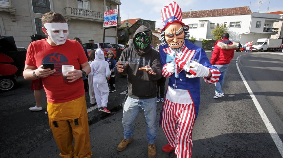 Desfile del Momo de Vilanova de Arousa