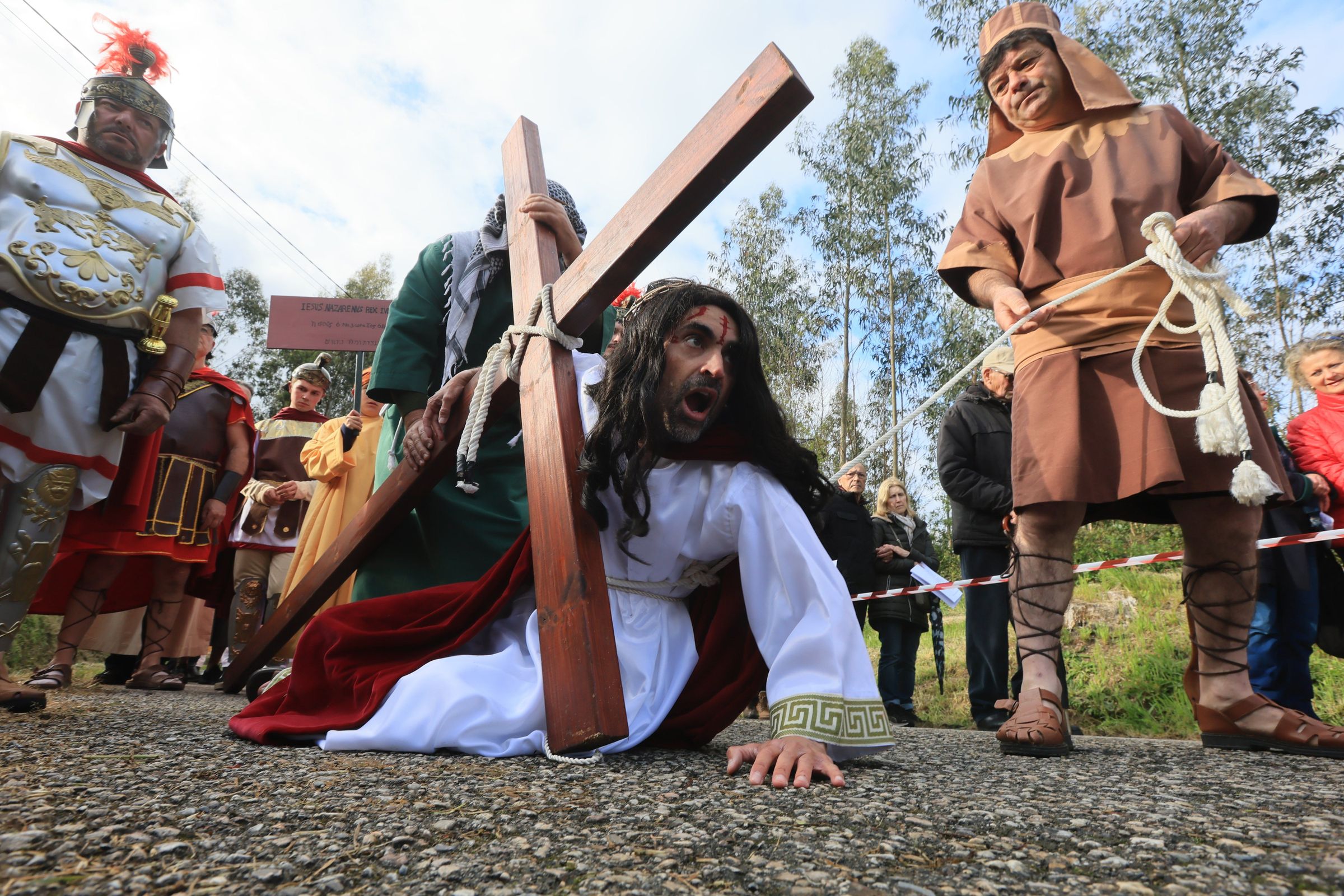 Va Crucis de Santo Tom de O Valadouro. 16/04/2025