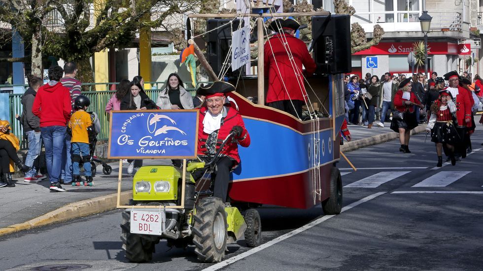 Desfile del Momo de Vilanova de Arousa