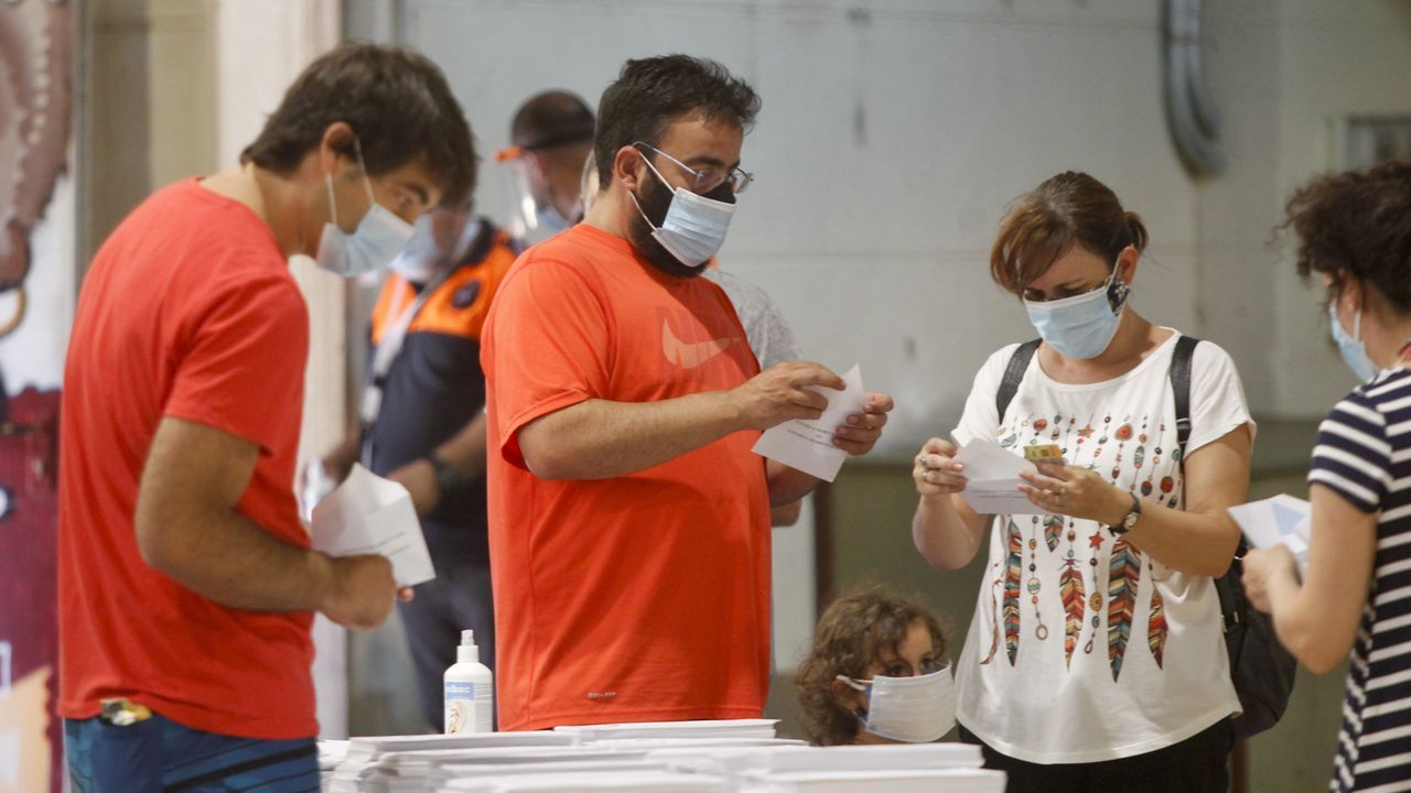 Votaciones en el IES de Canido