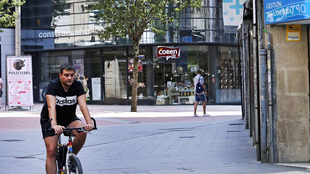 Ola de calor en Pontevedra