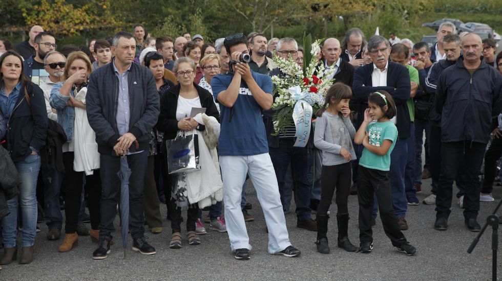 Homenaje a los mártires de Cans en Porto do son