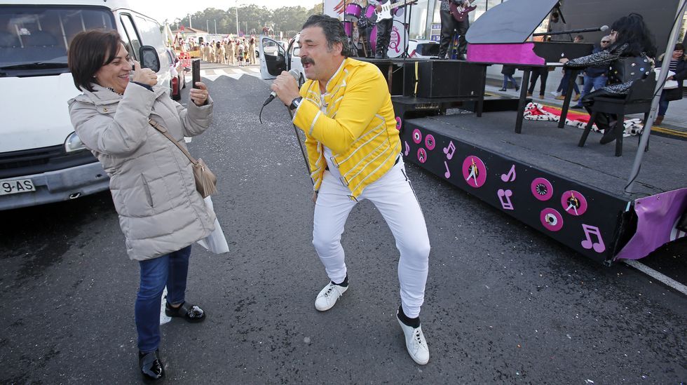 Desfile del momo en Vilanova de Arousa
