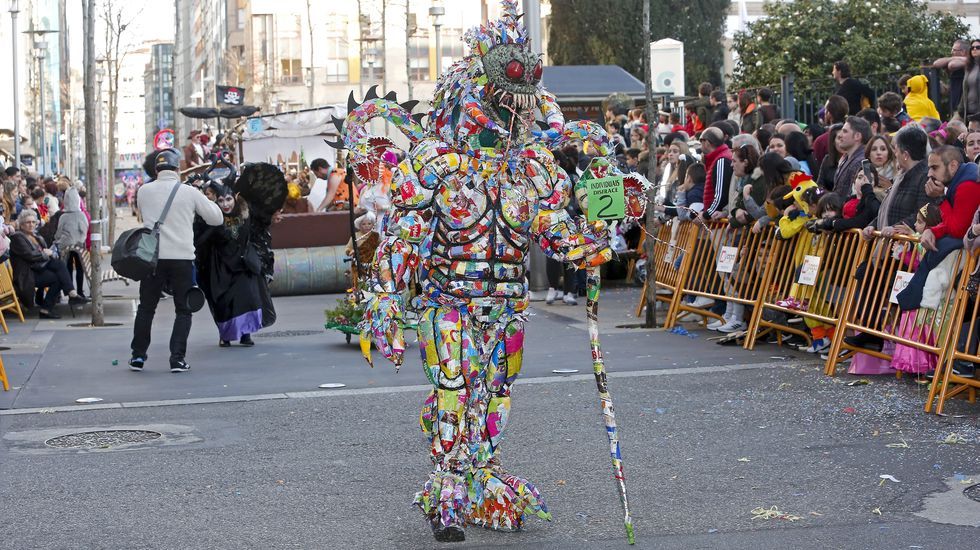Desfile de Carnaval en Pontevedra