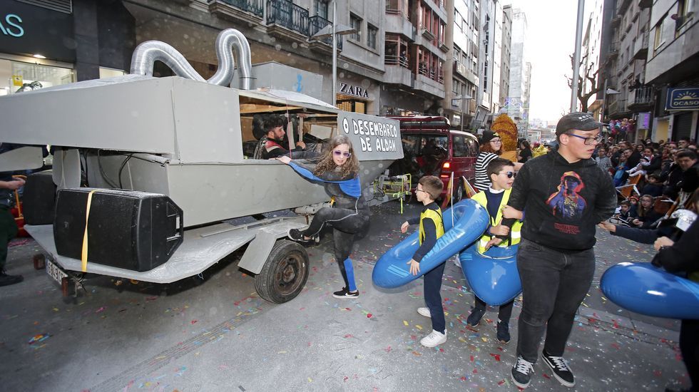 Desfile de Carnaval en Pontevedra