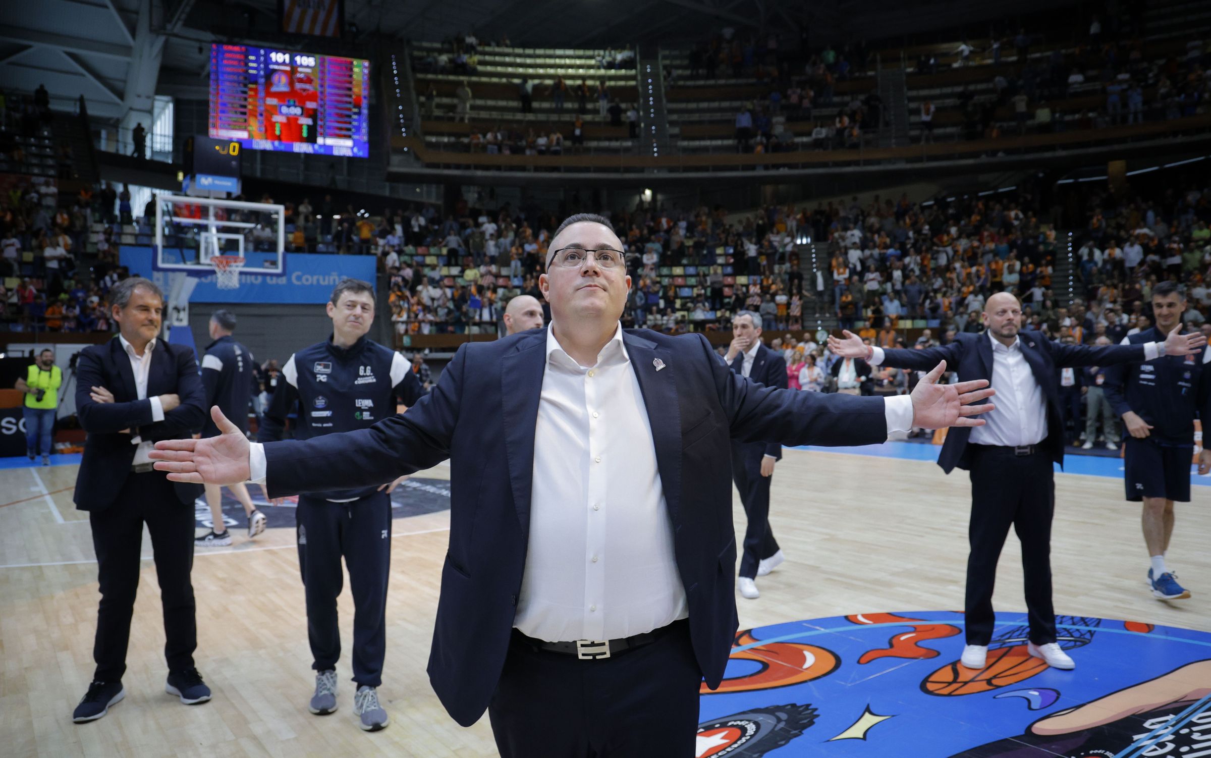 Diego Epifanio despdese no ltimo partido do Leyma na ACB. 30/05/2025