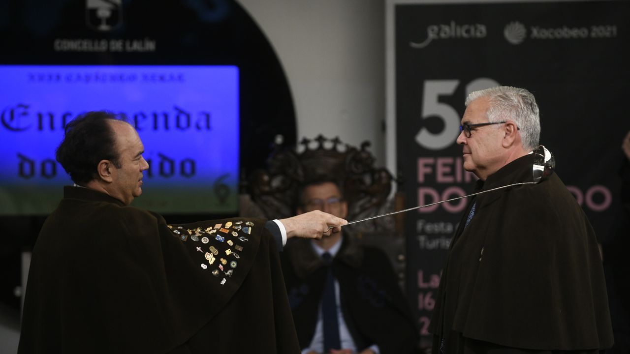 El experto en nutrición Gregorio Varela fue otro de los protagonistas de la ceremonia de los comendadores