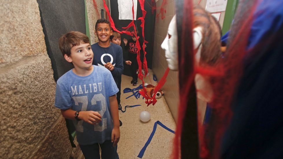 Celebración del Samaín en el CEIP Praza de Barcelos. Halloween