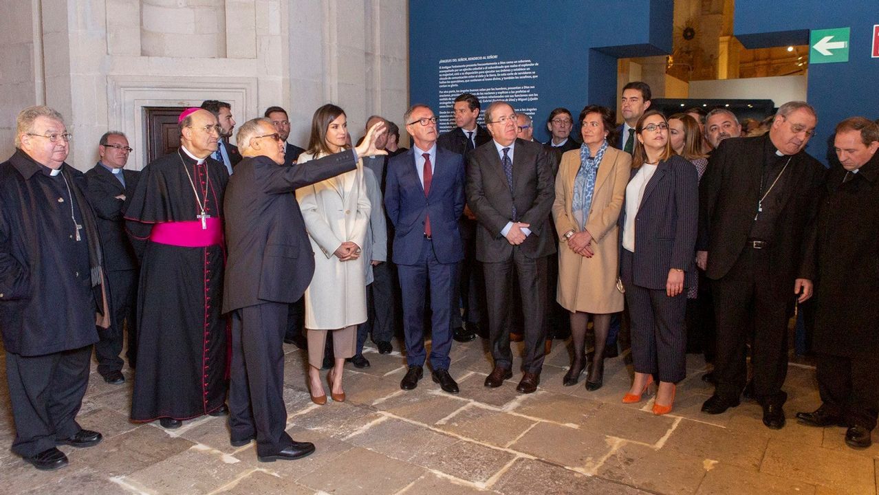En su visita a Lerma, Letizia Ortiz recuperó un abrigo del 2005