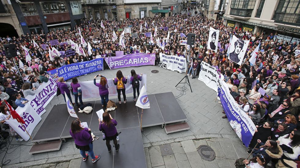 Concentración del 8M. Día de la Mujer