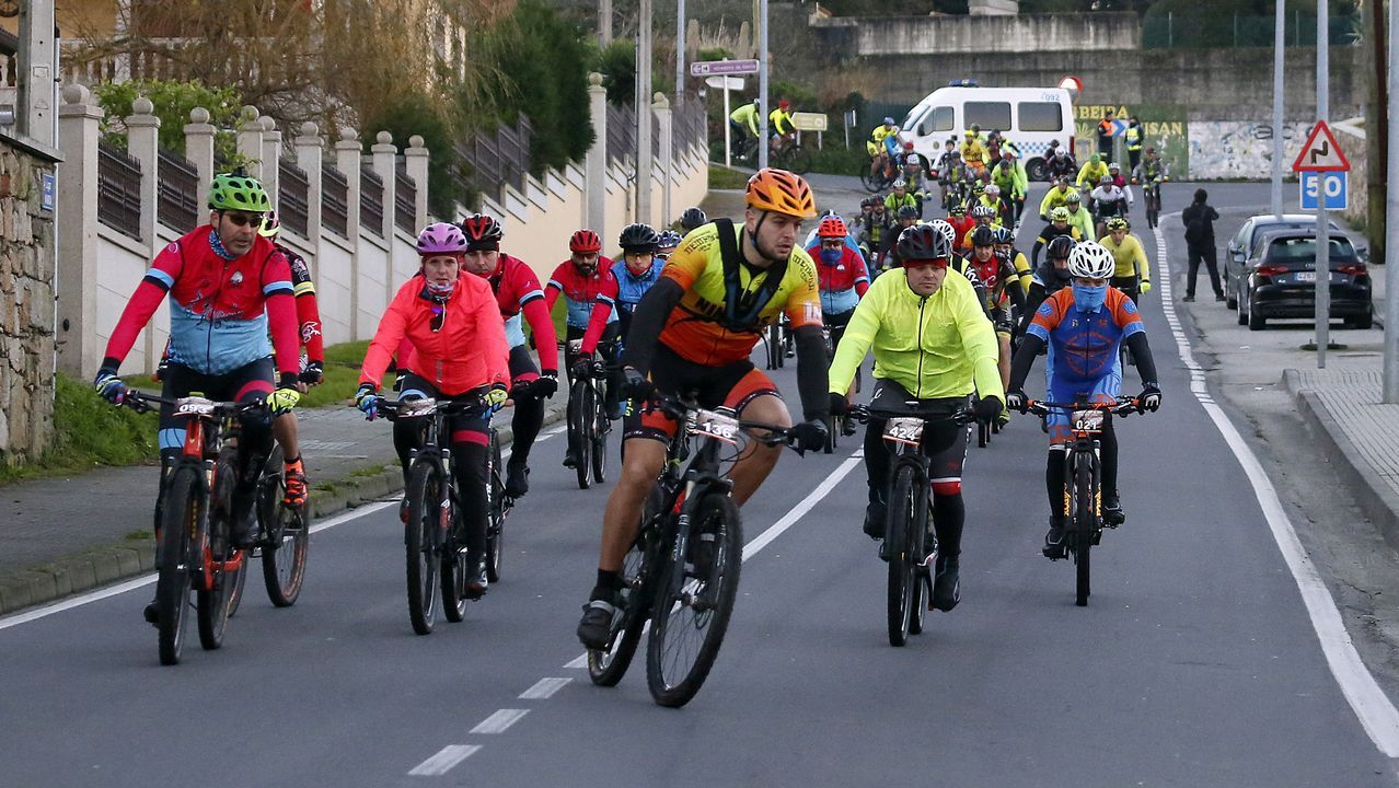 Ruta BTT de Nadal en Ribeira