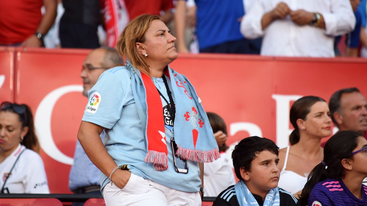 Sevilla-Celta en el Sánchez Pizjuán el 30 de agosto del 2019, tercer jornada (1/19)