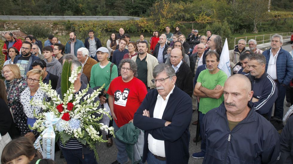 Homenaje a los mártires de Cans en Porto do son