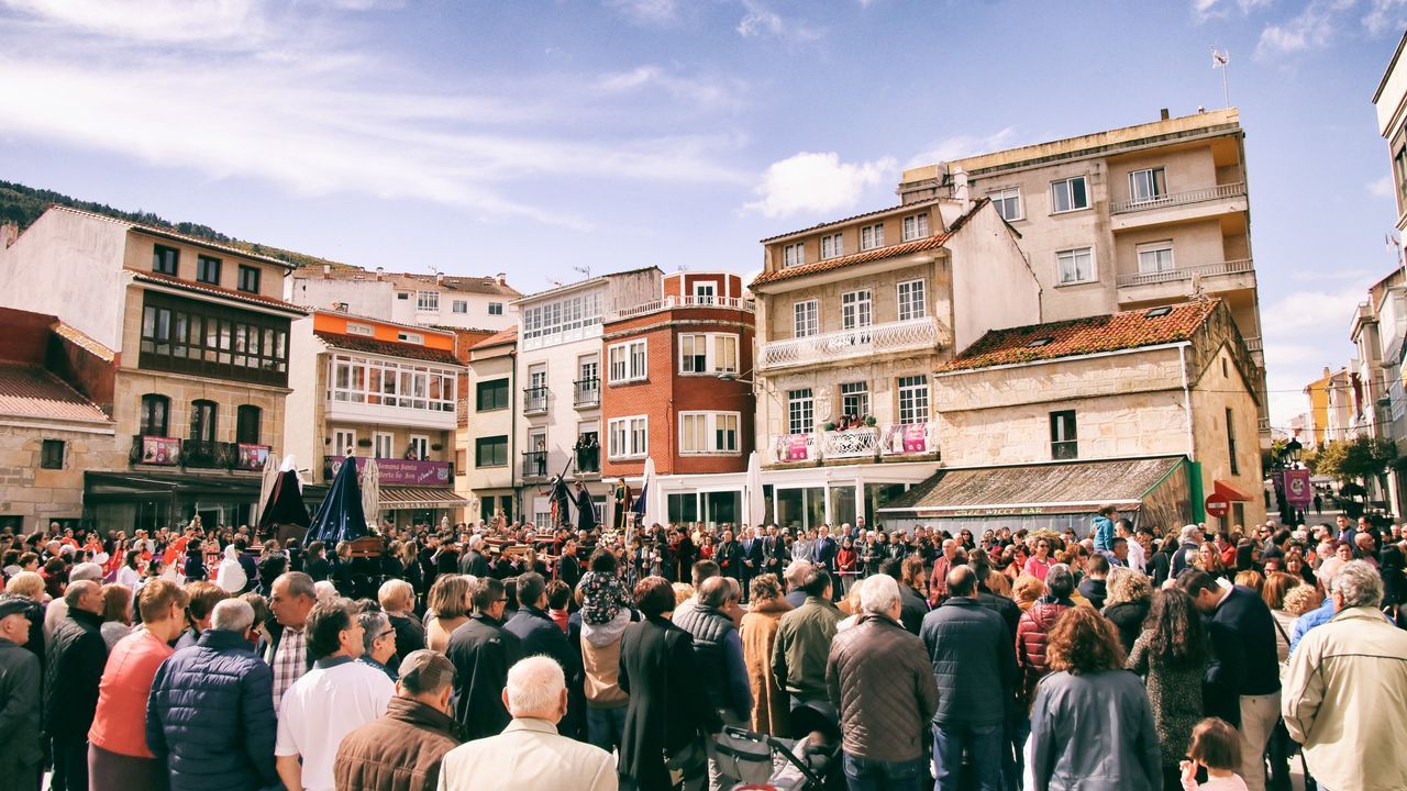 Viernes Santo en la comarca del Barbanza 2019