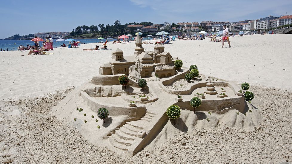 Sanxenxo. Playa de Silgar