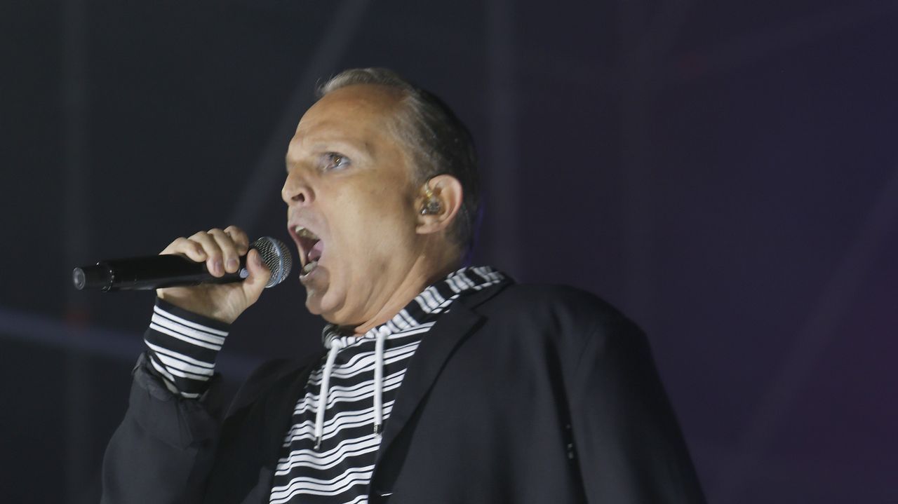 Miguel Bosé reventó la plaza de María Pita