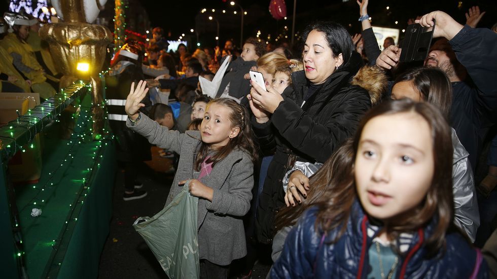 Cabalgata de los Reyes Magos en A Coruña