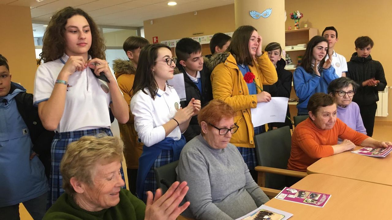 Las imágenes del 8M en Ourense