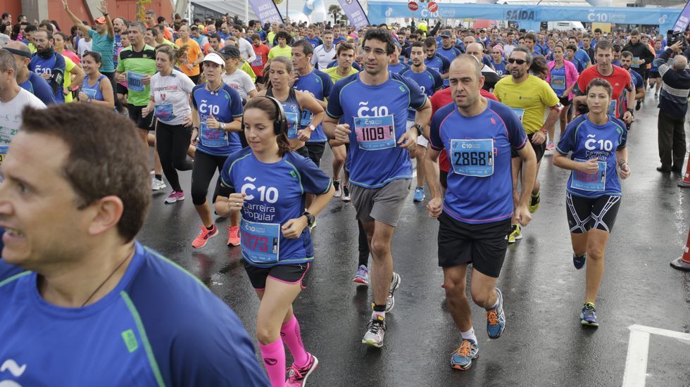 Carrera Coruña 10. 11 de octubre del 2015