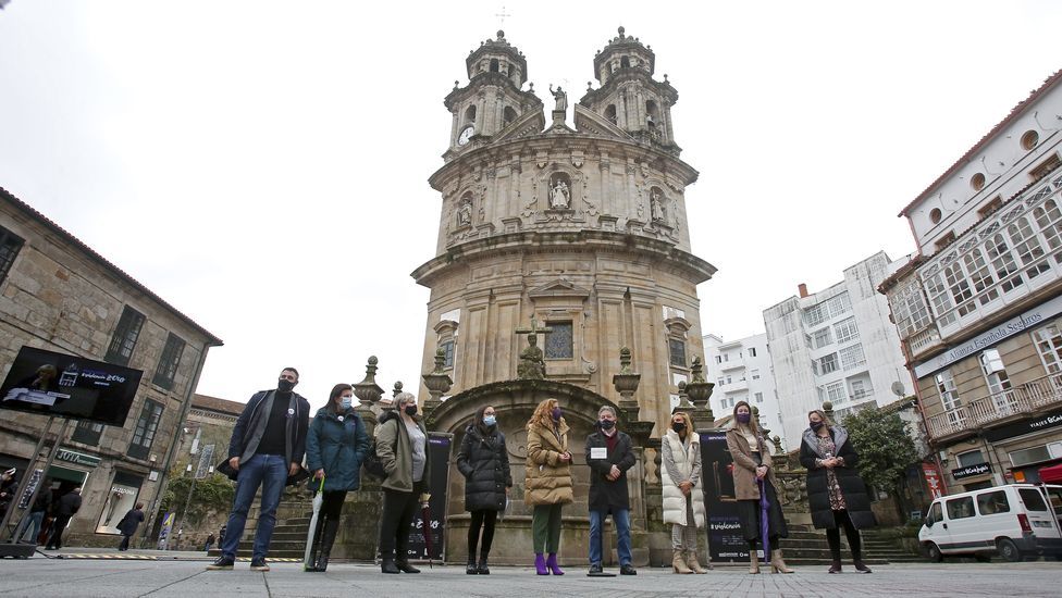 Actos del 25N en Pontevedra