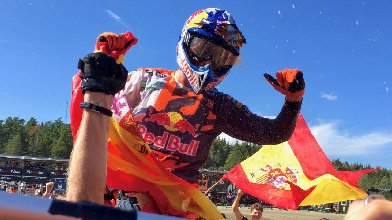 JORGE PRADO | El piloto lucense fue campeon mundial de MX2