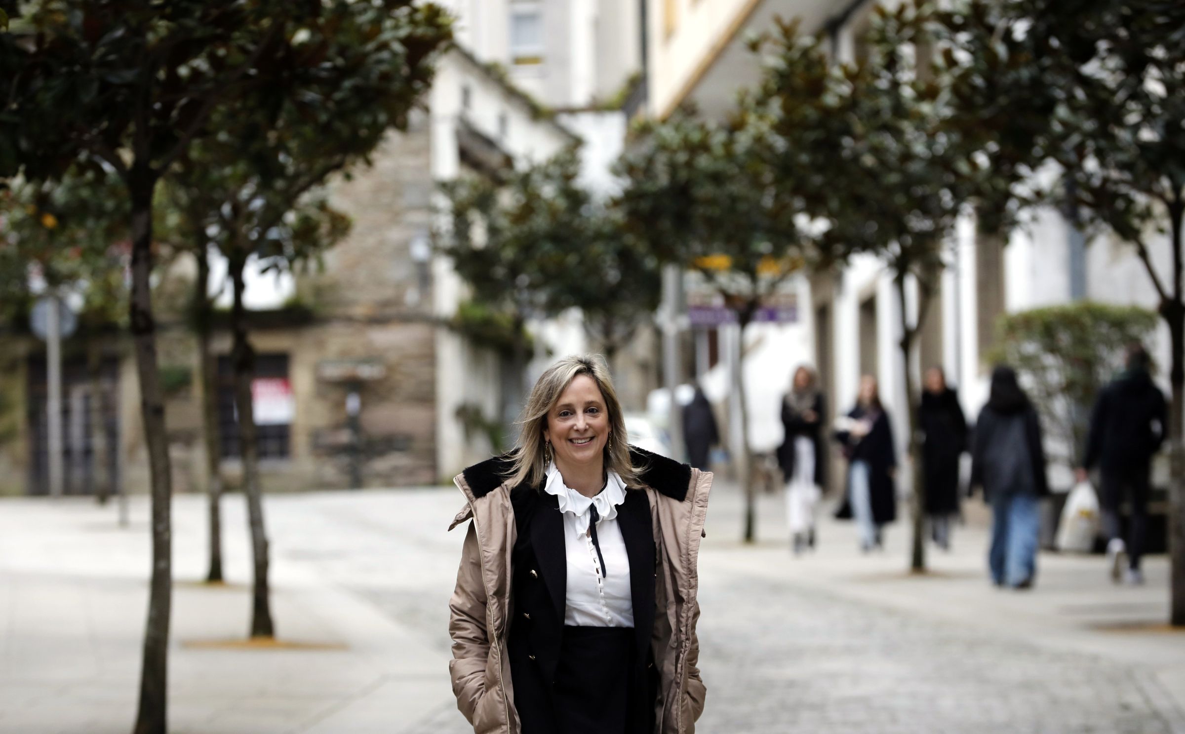 A alcaldesa Mara Loureiro do Psoe, despdese nunha entrevista despois de 11 anos, por unha mocin de censura dos grupos Partido Popular e Por Viveiro. 28/02/2025