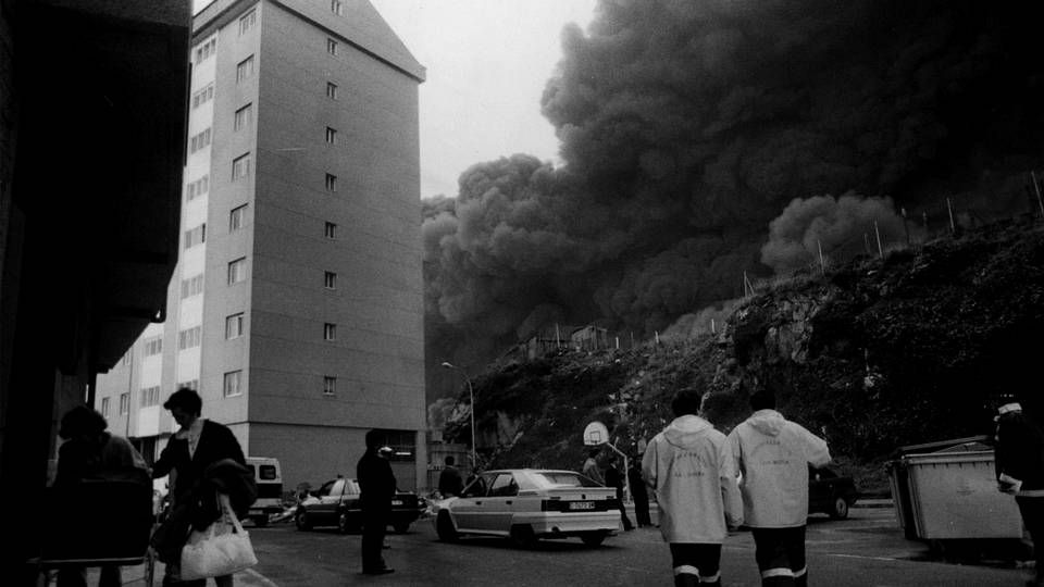 20 años del hundimiento del «Mar Egeo» en A Coruña