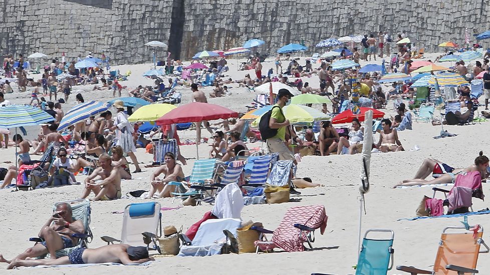 Sanxenxo. Playa de Silgar
