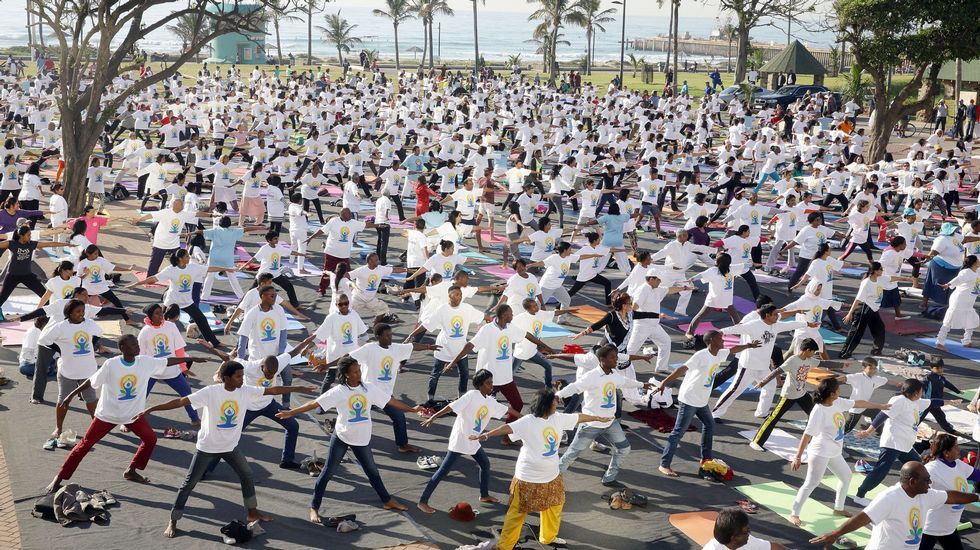 Día Internacional del Yoya en Durban.
