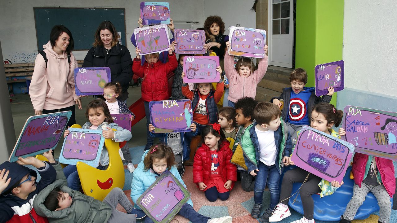 El CRA de Rianxo colocará varias placas de mujeres ilustres rianxeiras