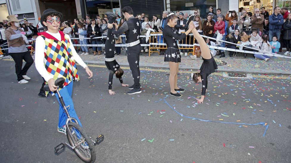 Desfile de Carnaval en Pontevedra