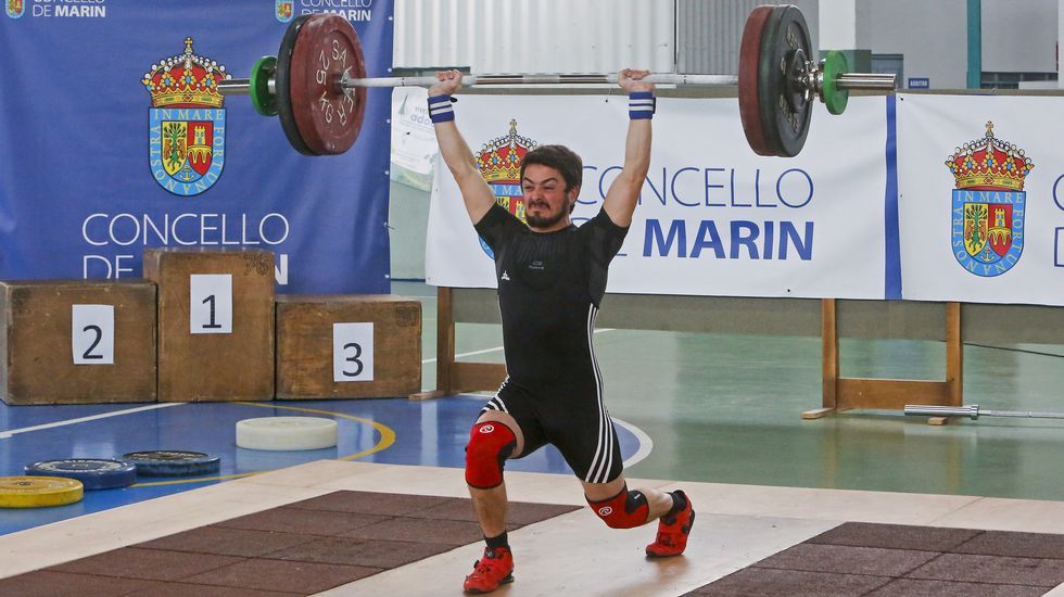 CAMPEONATO DE ESPAÑA DE HALTEROFILIA EN EL PABELLÓN A CAÑOTA, MARÍN