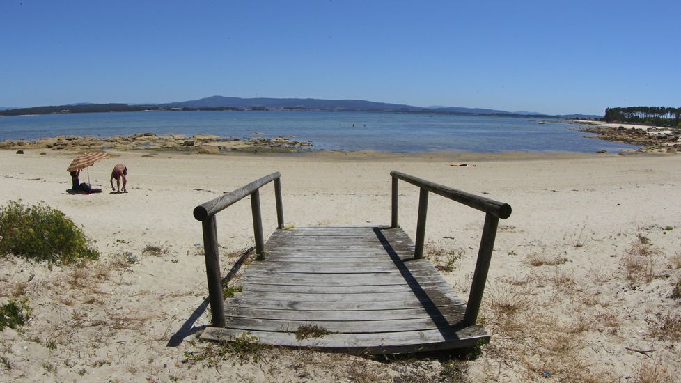 Illa de Arousa. Playa de Camaxe