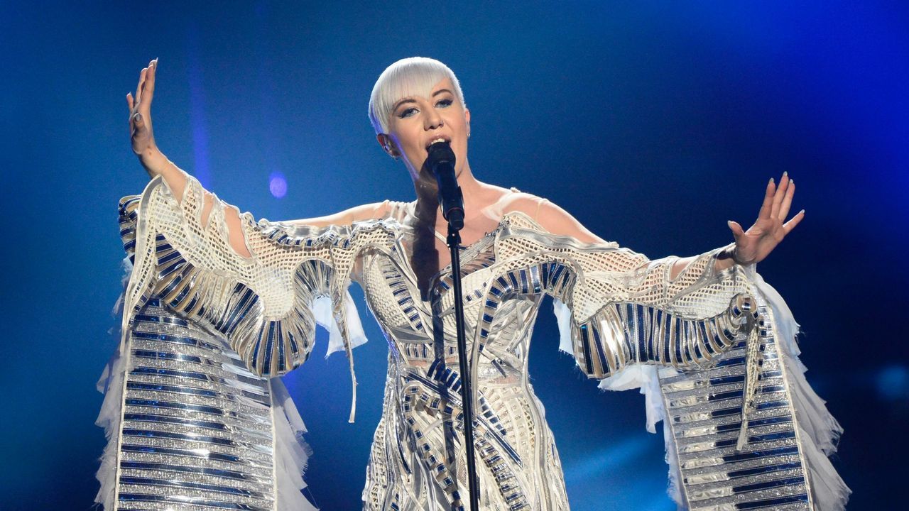 Nina Kraljic dejó atónitos a los que seguían Eurovisión desde Estocolmo en el año 2016 con su indescriptible vestido