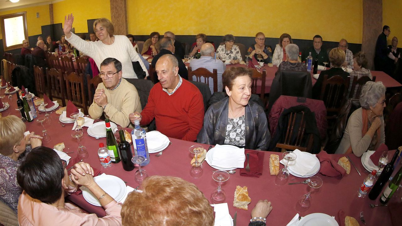Comida de Reyes para los mayores de Rianxo