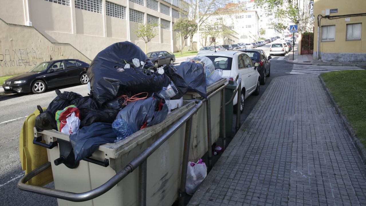 Cuarto día de la basura sin recoger
