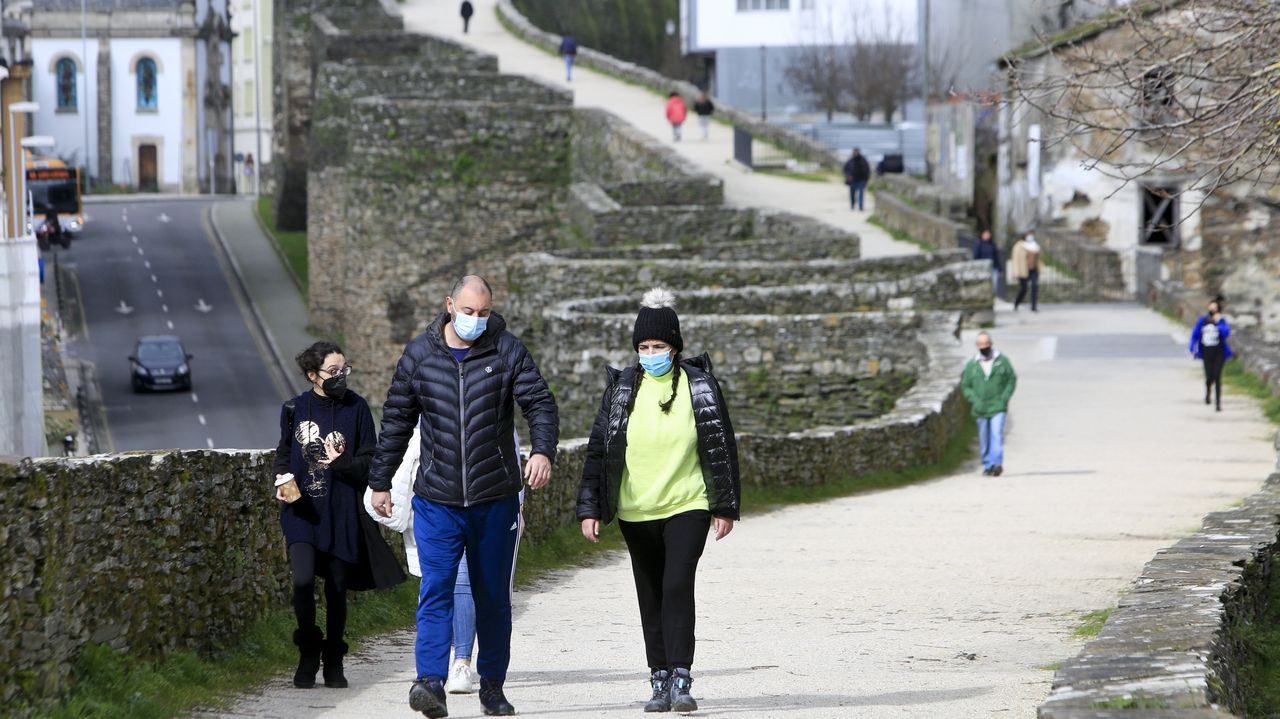 Paseos familiares por la Muralla de Lugo