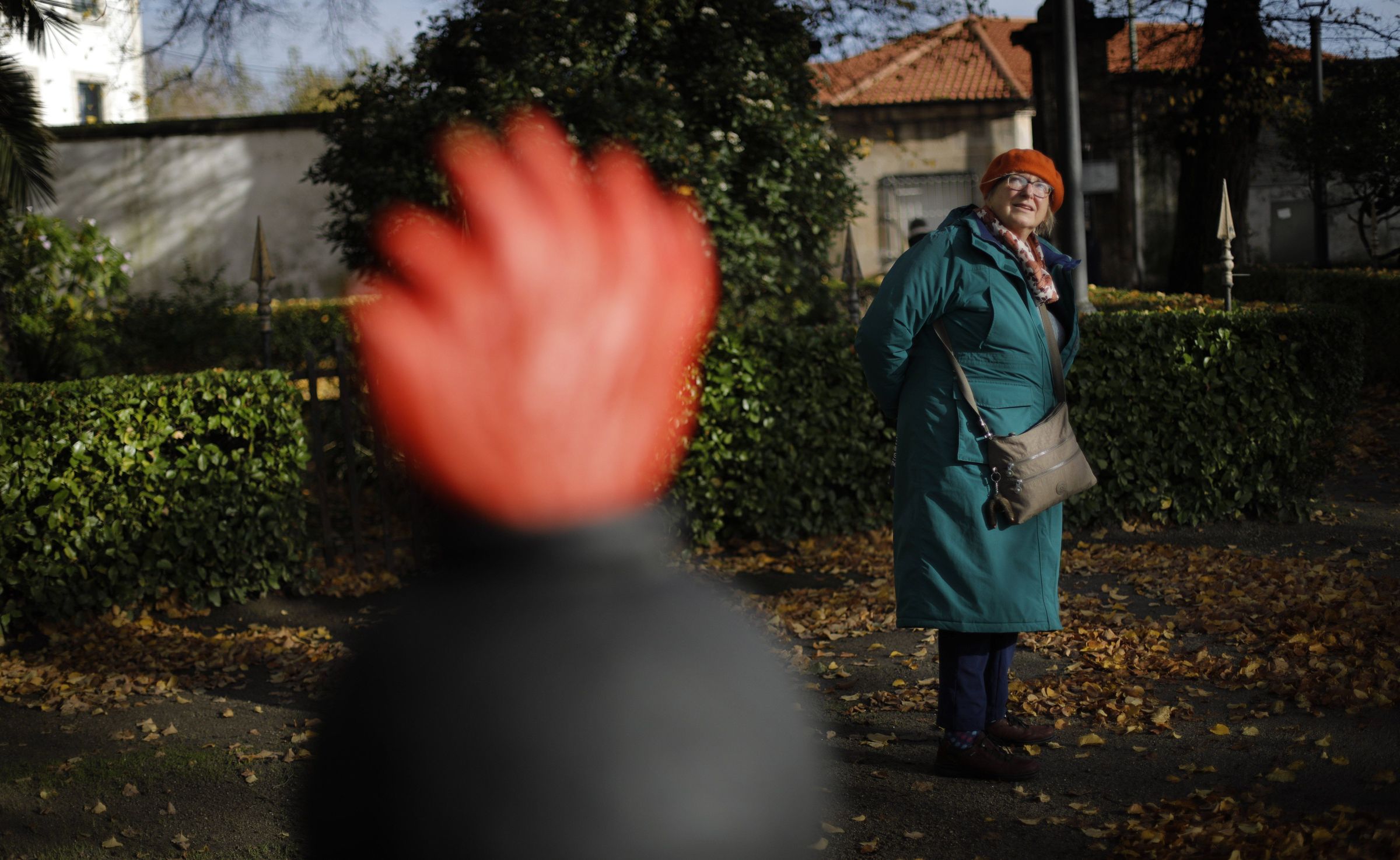 Paseo de finais de outono polo xardn de San Carlos en A Corua. 4/12/2021