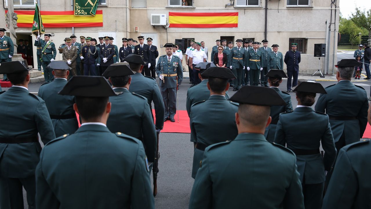 ACTO INSTITUCIONAL CASTRENSE DEL DÍA DEL PILAR EN OURENSE.La Guardia Civil celebró el día de su patrona en Ourense