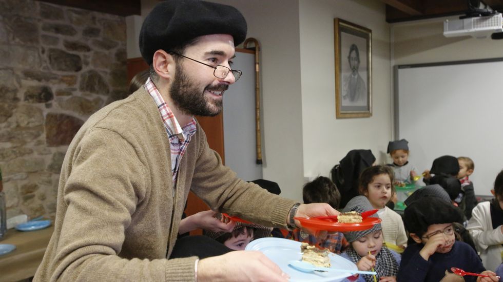 Anxo Lorenzo participou na festa