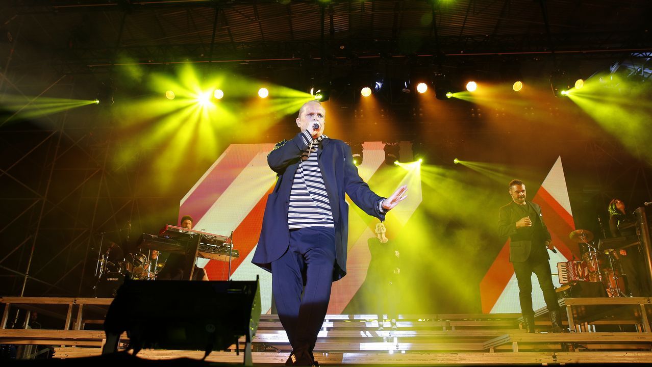 Miguel Bosé reventó la plaza de María Pita