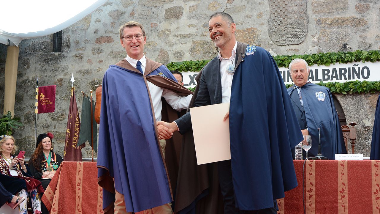 Simon Manley, embajador de Reino Unido en España y ahora también del albariño