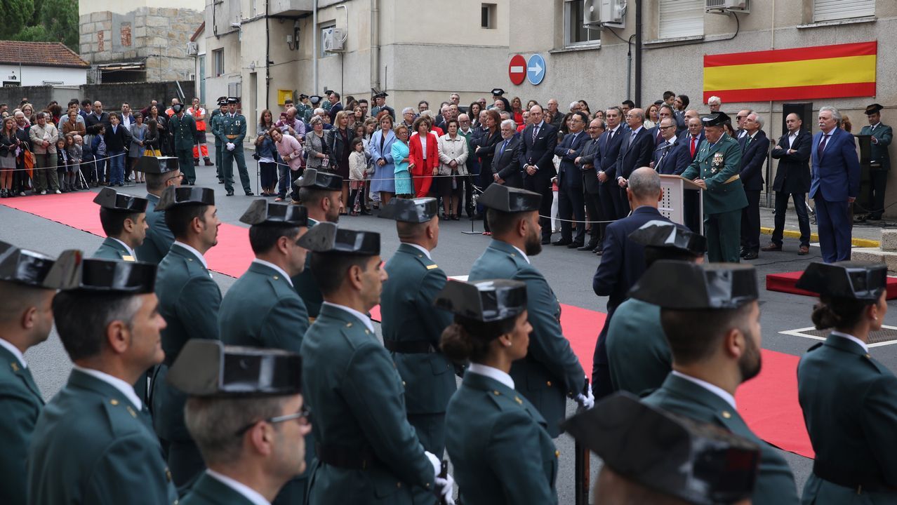 ACTO INSTITUCIONAL CASTRENSE DEL DÍA DEL PILAR EN OURENSE.La Guardia Civil celebró el día de su patrona en Ourense