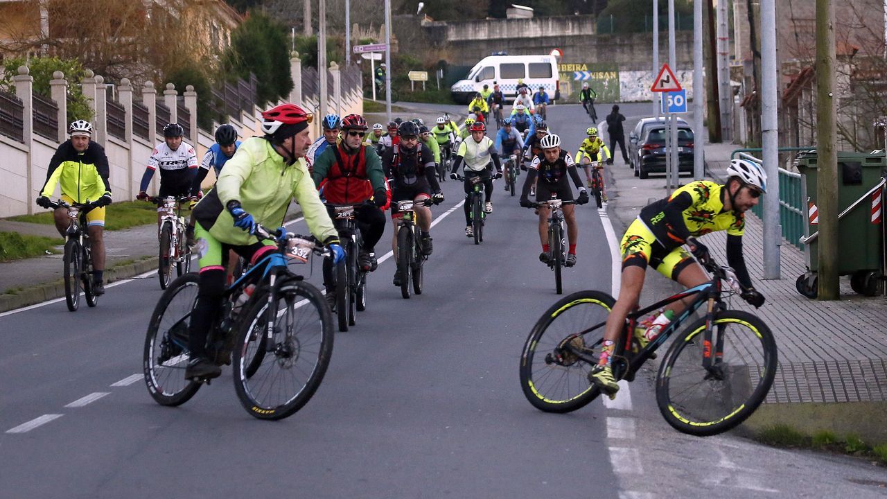 Ruta BTT de Nadal en Ribeira