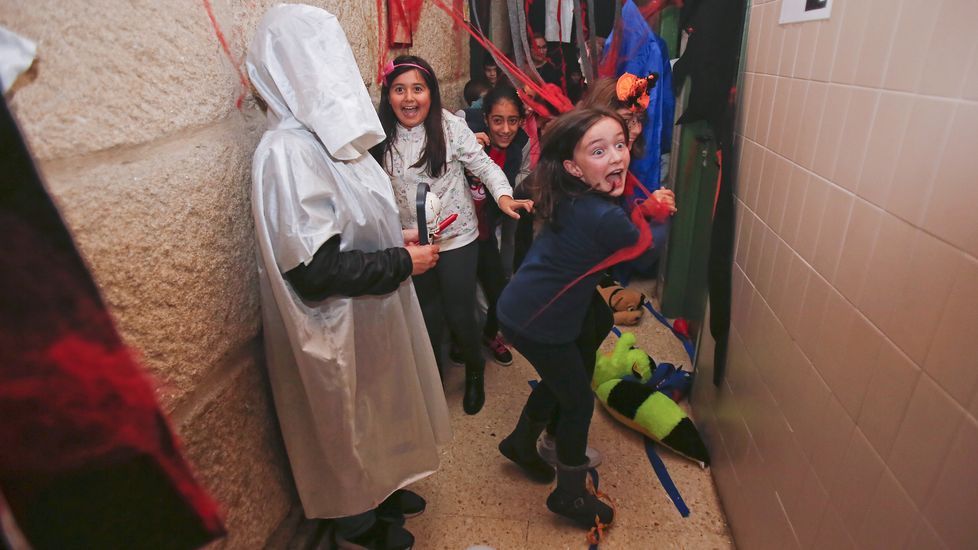 Celebración del Samaín en el CEIP Praza de Barcelos. Halloween